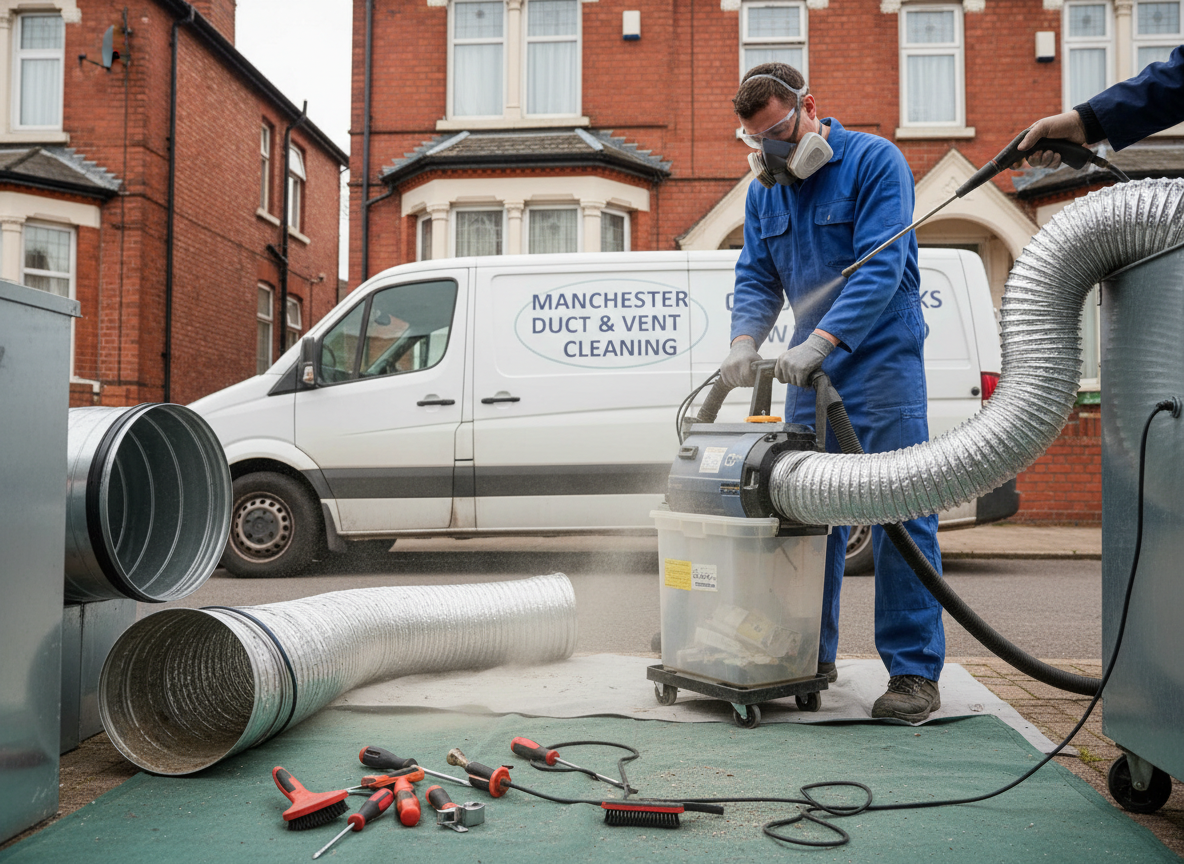 air duct and dryer vent cleaning in Manchester