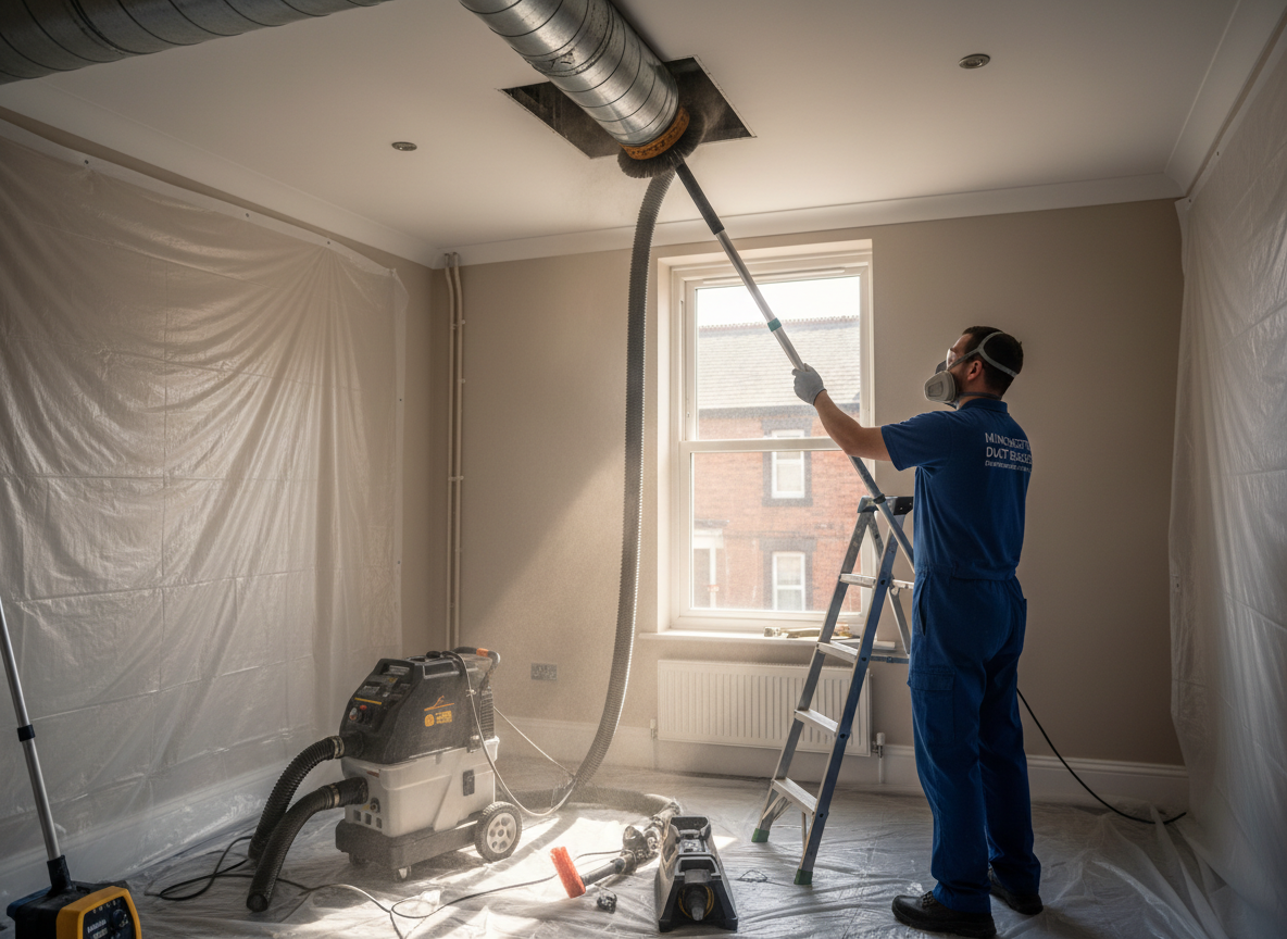 professional air duct cleaning in Manchester